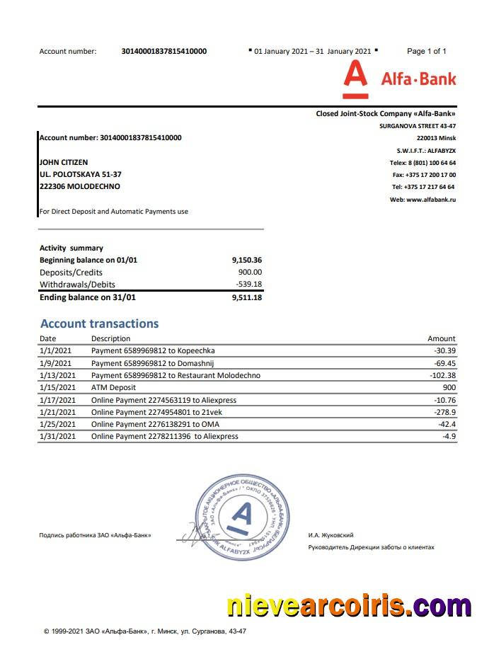 Belarus Alfa Bank